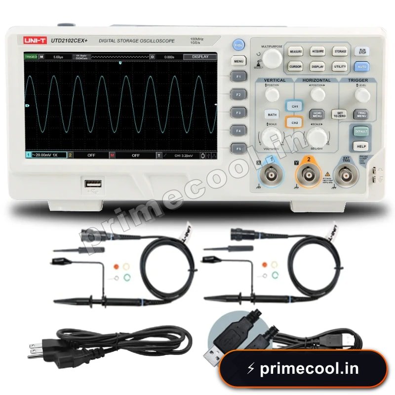 UTD2102CEX+ DSO (DIGITAL STORAGE OSCILLOSCOPE) PCB - 100% Pre-Tested Inverter Replacement