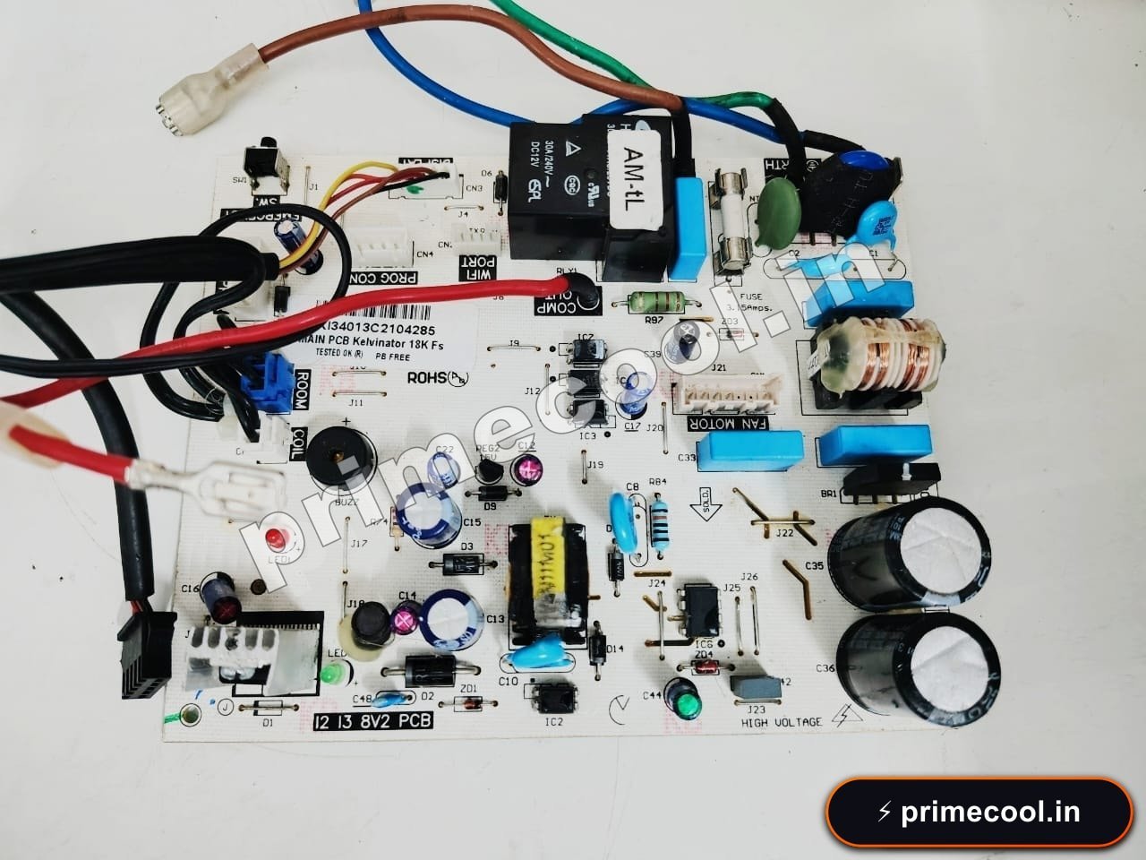 BLUE STAR INDOOR AC PCB (NON-INVERTER) PCB - 100% Pre-Tested Inverter Replacement