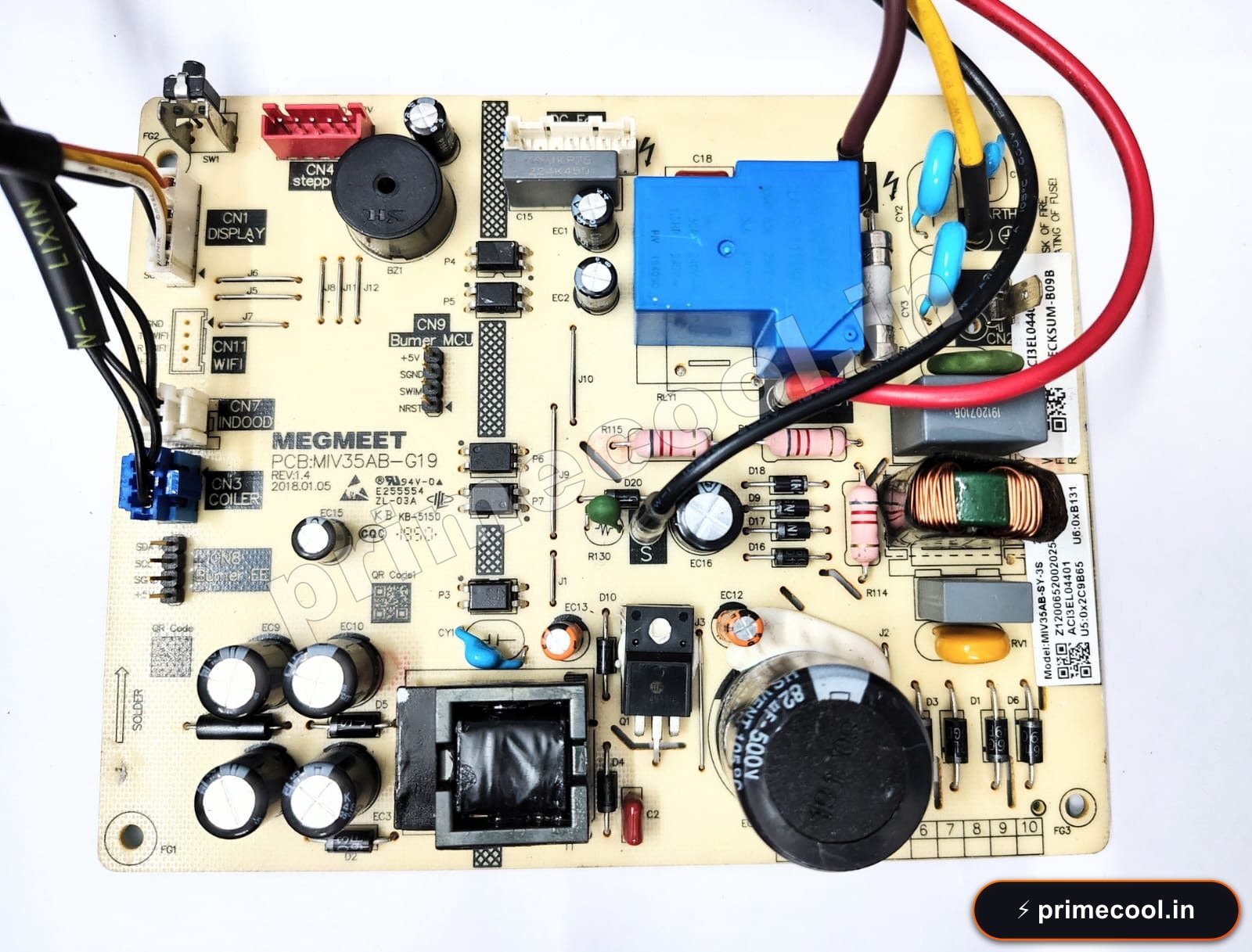 WHIRLPOOL INDOOR AC PCB - 100% Pre-Tested Inverter Replacement