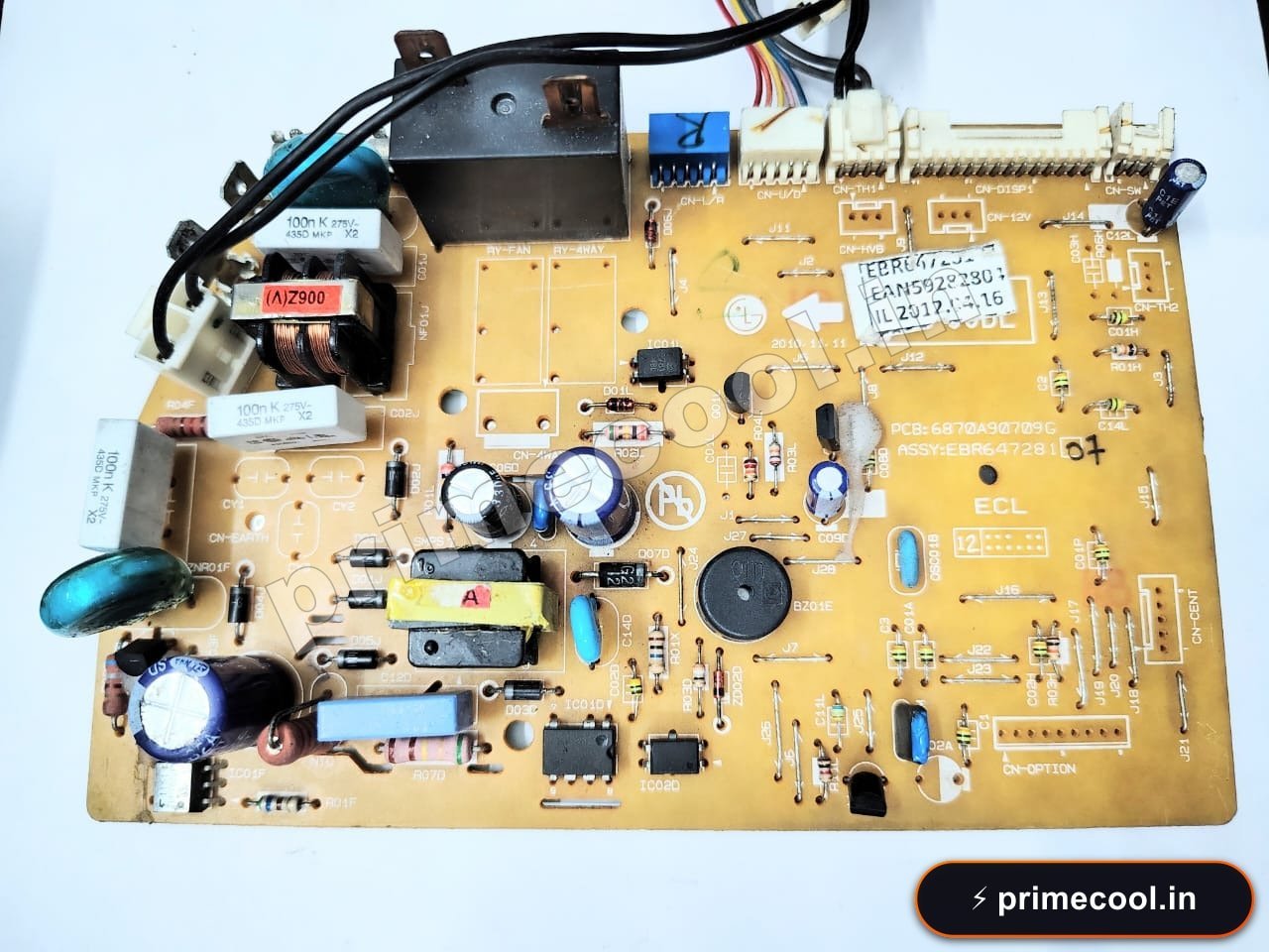 LG AC INDOOR PCB (NON INVERTER) PCB - 100% Pre-Tested Inverter Replacement