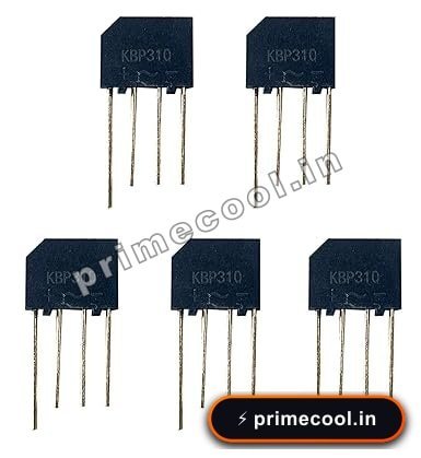 Bridge Rectifire KBP310 3A 1000V (3PCS) PCB - 100% Pre-Tested Inverter Replacement
