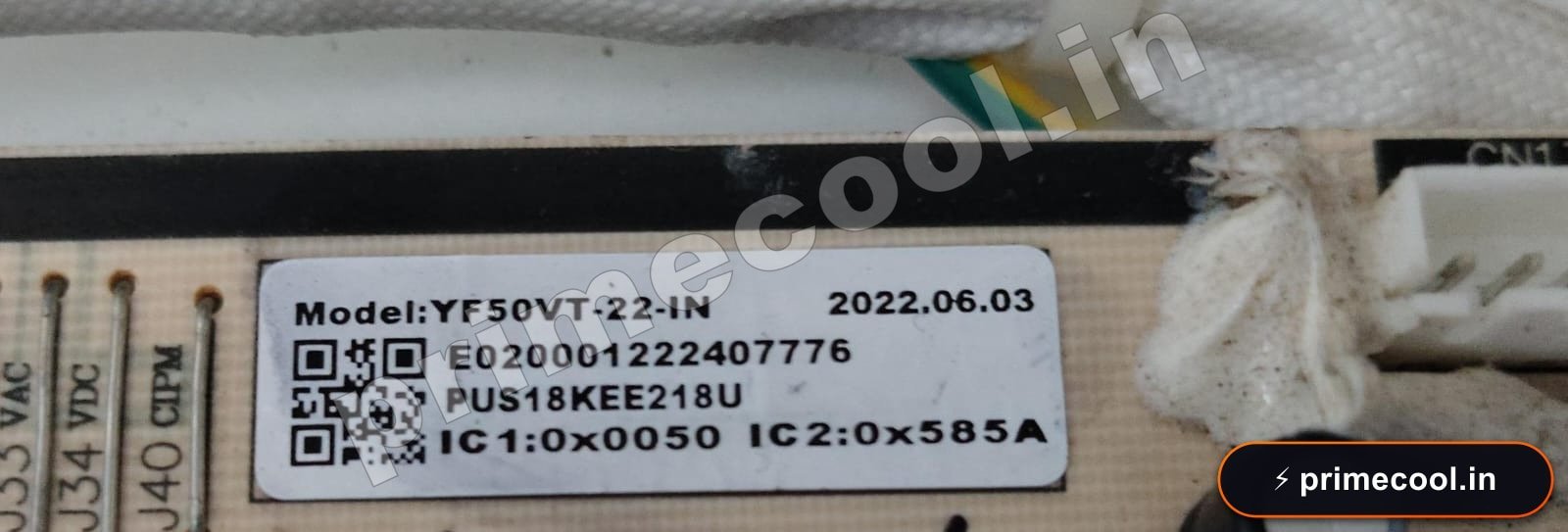 VOLTAS OUTDOOR AC PCB Diagnostic Testing Rig