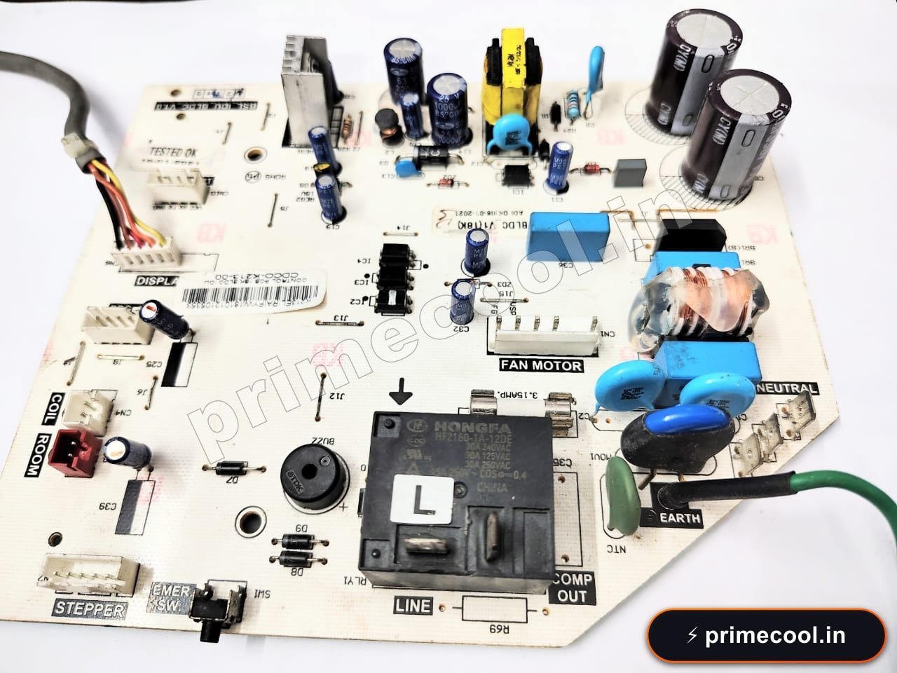 LLOYD AC INDOOR PCB Diagnostic Testing Rig