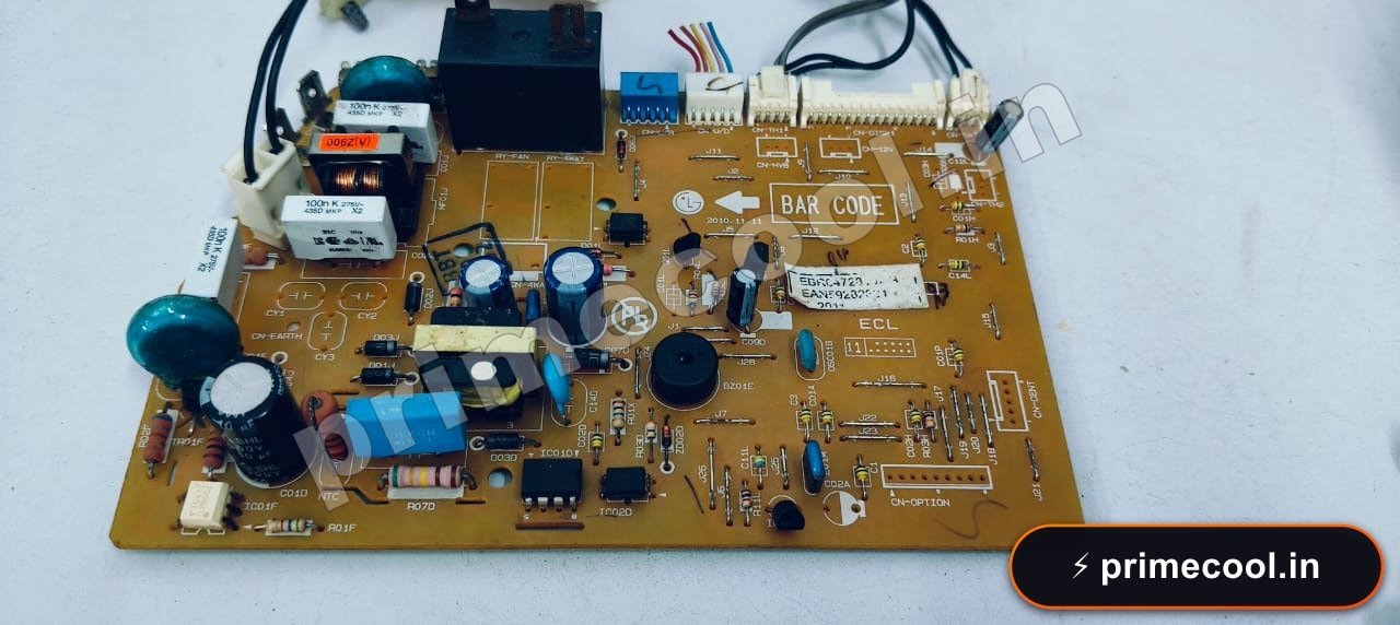LG AC INDOOR PCB (NON INVERTER) PCB Diagnostic Testing Rig