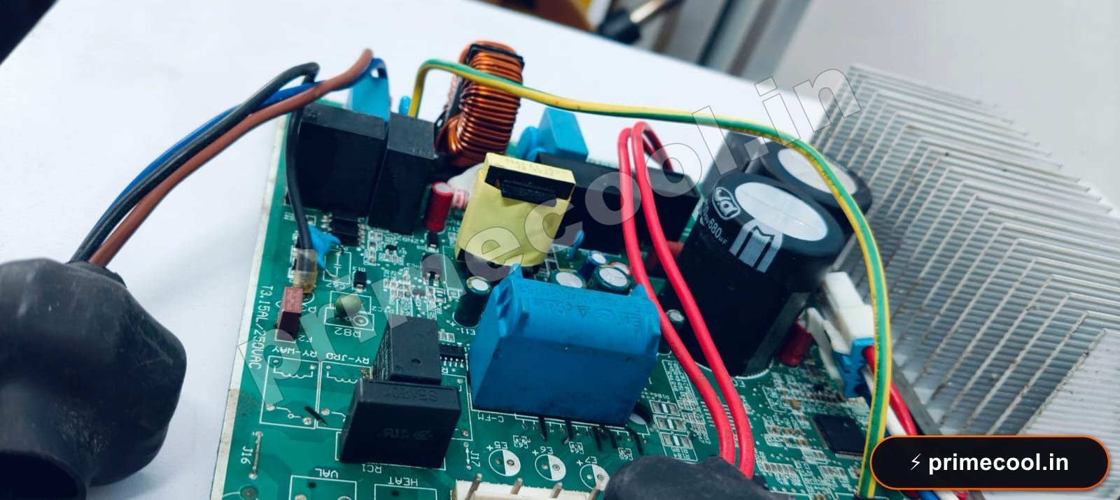 IFB OUTDOOR AC PCB PCB Diagnostic Testing Rig